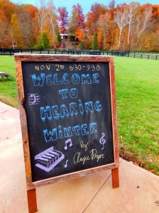 CD Party Welcom Sign